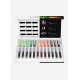 Karin Nature Colors Collection 12 colors Pigment Decobrush